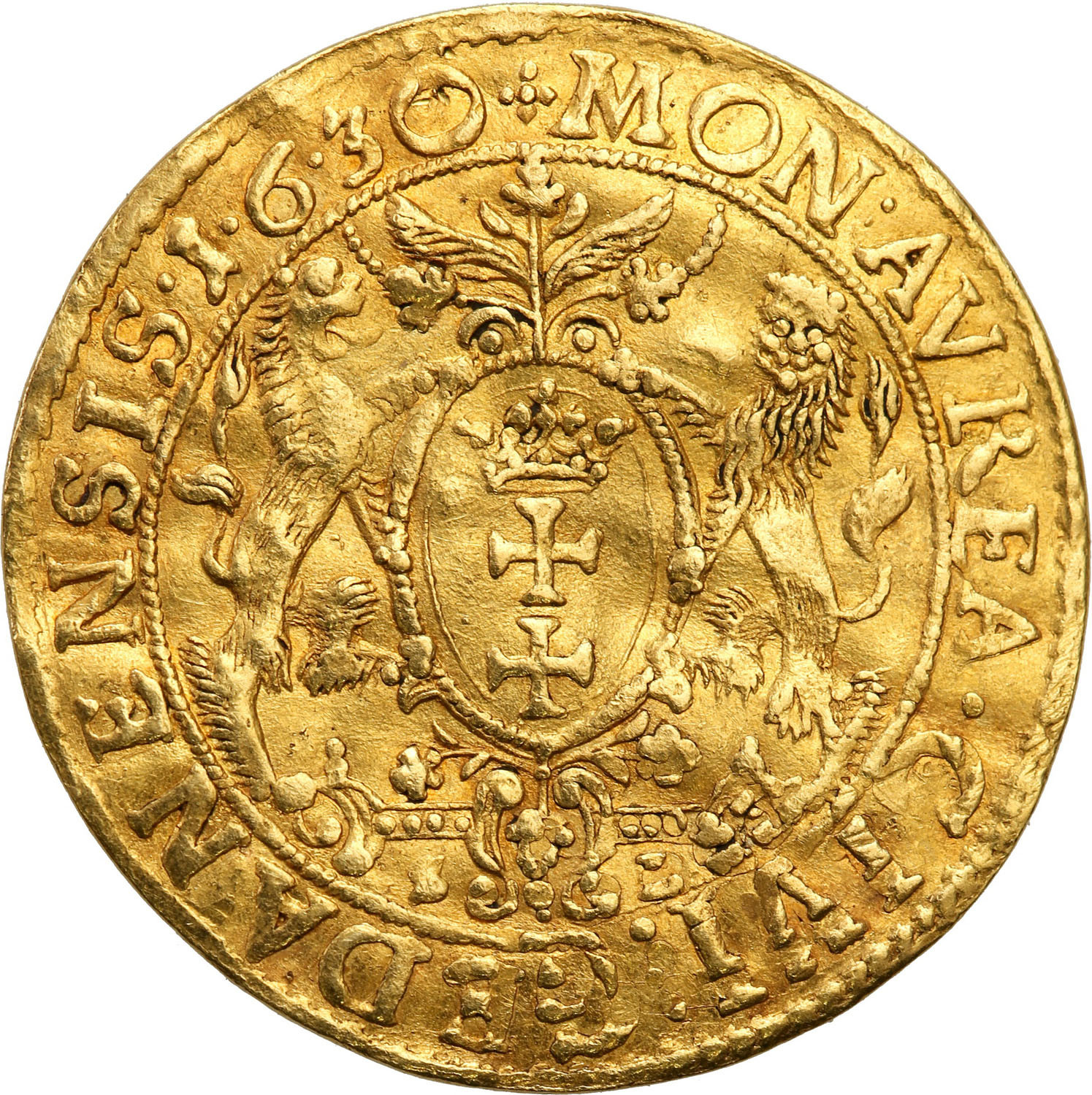 Zygmunt III Waza. Dukat 1630, Gdańsk - RZADKOŚĆ R5